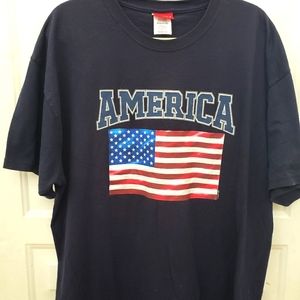 America themed Tee Shirt in like new condition XL